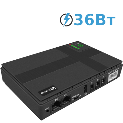 Джерело безперебійного живлення для WI-FI роутера VIA Energy Mini UPS 3.0 24В 1А