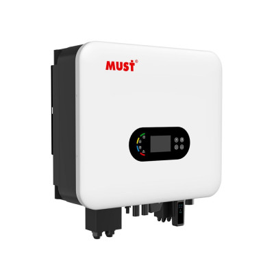 Гібридний інвертор Must 6кВт, PH11-6048 PRO (1 фаза, 2 МРРТ, безшумний, LV)