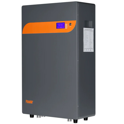 Акумулятор Powmr Powerwall LiFePO4 52V/200AH, 150 А (10240W*h) (літій-залізо-фосфатний акумулятор для ДБЖ (UPS)) Акумулятор Powmr Powerwall LiFePO4 52V/200AH, 150 А (10240W*h) (літій-залізо-фосфатний акумулятор для ДБЖ (UPS))