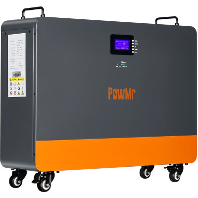 Акумулятор Powmr Powerwall LiFePO4 51,2V/280AH, 150/200 А (14300W*h) (літій-залізо-фосфатний акумулятор для ДБЖ (UPS))