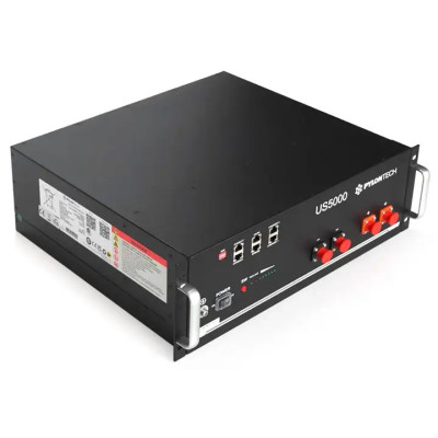 Акумулятор Pylontech US5000 LiFePO4 48V/100AH, 4800W*h, (літій-залізо-фосфатний акумулятор для інверторів)
