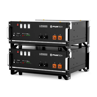 Акумулятор Pylontech US5000 LiFePO4 48V/100AH, 4800W*h, (літій-залізо-фосфатний акумулятор для інверторів)