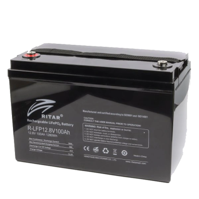 Ritar R-LFP12.8V100AH Акумуляторна батарея з bluetooth