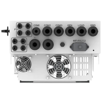 Гібридний інвертор Deye 6кВт, SUN-6K-SG05LP1-AM2-PLUS (1 фаза, 2 МРРТ, LV)
