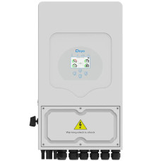 Гібридний інвертор Deye 8кВт, SUN-8K-SG05LP1-EU-AM2-PLUS (1 фаза, 2 МРРТ, LV)