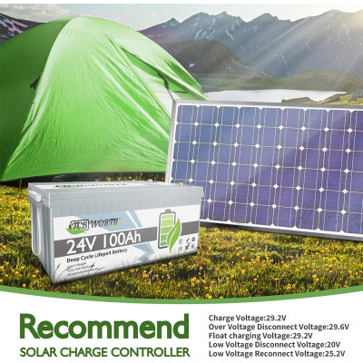 Акумулятор TCBWorth LiFePO4 25,6V/100AH, 2560W*h, 100A (літій-залізо-фосфатний акумулятор для ДБЖ (UPS)) Акумулятор TCBWorth LiFePO4 25,6V/100AH, 2560W*h, 100A (літій-залізо-фосфатний акумулятор для ДБЖ (UPS))