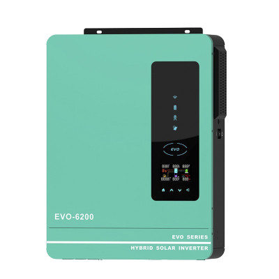 Гібридний інвертор Anern AN-SCI-EVO-6200, 48 В, 6200 Вт (безперебійник, UPS, ДБЖ) Гібридний інвертор Anern AN-SCI-EVO-6200, 48 В, 6200 Вт (безперебійник, UPS, ДБЖ)