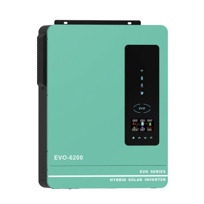Гібридний інвертор Anern AN-SCI-EVO-6200, 48 В, 6200 Вт (безперебійник, UPS, ДБЖ) Гібридний інвертор Anern AN-SCI-EVO-6200, 48 В, 6200 Вт (безперебійник, UPS, ДБЖ)