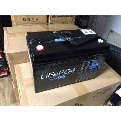 Акумулятор Challenger LiFePO4 12V/100AH (1200W*h) LF12-100,Smart BMS, Bluetooth (для будинку, котла, сонячних батарей)