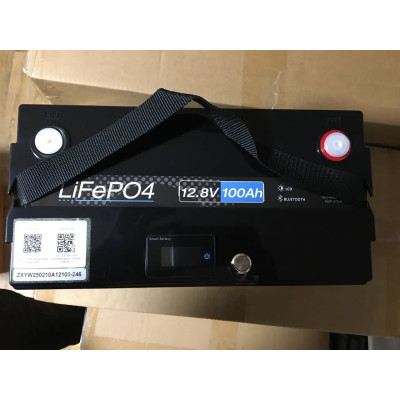 Акумулятор Challenger LiFePO4 12V/100AH (1200W*h) LF12-100,Smart BMS, Bluetooth (для будинку, котла, сонячних батарей)