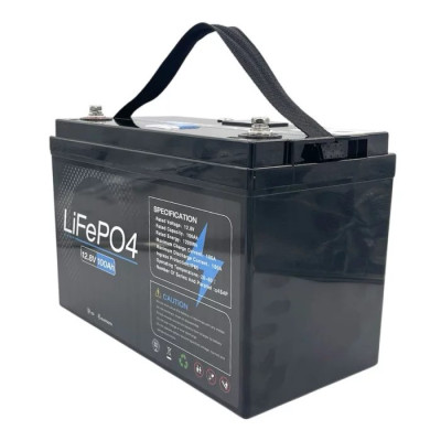 Акумулятор Challenger LiFePO4 12V/100AH (1200W*h) LF12-100,Smart BMS, Bluetooth (для будинку, котла, сонячних батарей)