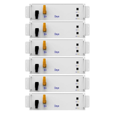 Блок акумуляторів 60кВт Deye BOS-G LiFePO4, BOS-G60-61,44kW 614V 100Ah (HV, високовольтний модуль)