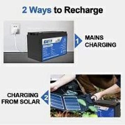 Акумулятор EASUN Power LiFePO4 12V/100AH (1280W*h), для будинку, котла, сонячних батарей