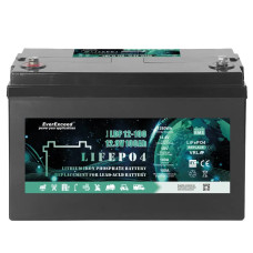 Акумулятор EverExceed LiFePO4 12V/100AH (1280W*h) (літій-залізо-фосфатний акумулятор для ДБЖ (UPS))