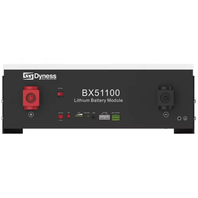Акумулятор DYNESS BX51100 LiFePO4 51,2V/100AH (5120W*h) (літій-залізо-фосфатний акумулятор для ДБЖ (UPS))