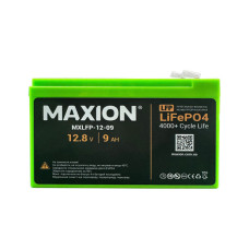 Літієві акумулятори MAXION LiFePO4 MXLFP-12-09 (12V; 9Ah)