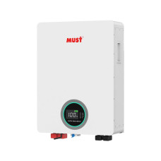 Акумулятор Must 51.2V 100AH, LP16-48100NEW, LiFePO4, 100A (5120 W*h) (W-iFi Smart BMS, літій-залізо-фосфатний акумулятор для ДБЖ (UPS))