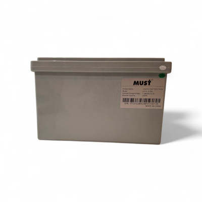 Акумулятор MUST LiFePO4 12V/100AH (1280W*h) Smart BMS, Bluetooth, (LP15-12100)