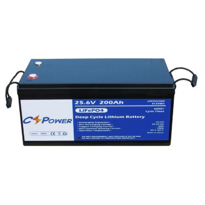 Акумулятор CSPower LiFePO4 25,6V/200AH (5120W*h), (літій-залізо-фосфатний акумулятор для ДБЖ (UPS))