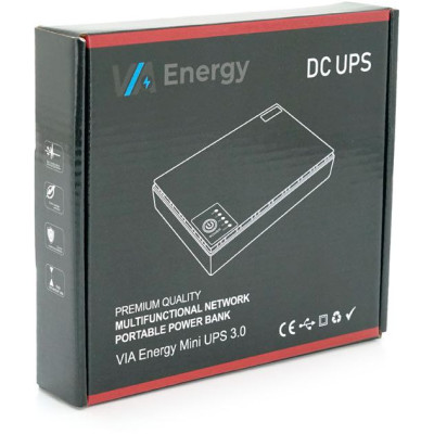 Джерело безперебійного живлення для WI-FI роутера VIA Energy Mini UPS 3.0 24В 1А