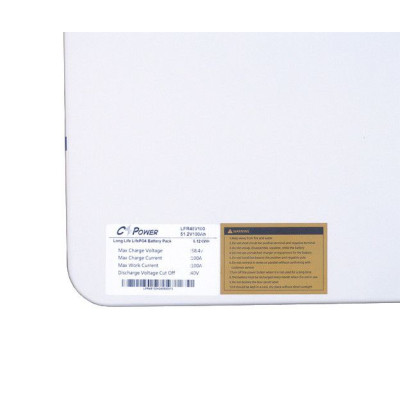 Акумулятор CS Power LiFePO4 51.2V 100AH, 100A/200A (5120 W*h) (літій-залізо-фосфатний акумулятор для ДБЖ (UPS))