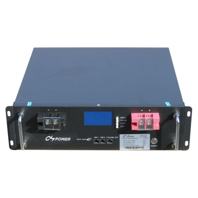 Акумулятор CS Power LiFePO4 51.2V 100AH, LPR48-100, 100A/200A (5120 W*h) (літій-залізо-фосфатний акумулятор для стійки 19''))