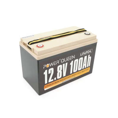 Акумулятор Power Queen LiFePO4 12V/100AH (1280W*h) BASIC