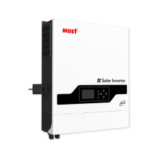 Гібридний інвертор Must 8 кВт, PV18-8048 PRO II, 2MPPT, 48 В, 120 А, 8000 Вт (безперебійник, UPS, ДБЖ)