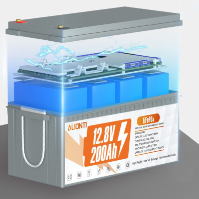 Акумулятор Alionti LiFePO4 12V/100AH, 1280W*h, 50A (літій-залізо-фосфатний акумулятор для ДБЖ (UPS)) Акумулятор Alionti LiFePO4 12V/100AH, 1280W*h, 50A (літій-залізо-фосфатний акумулятор для ДБЖ (UPS))