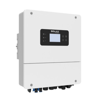 Гібридний інвертор SolaX Power 6кВт, X1-HYB-6.0-LV, 48 В, 6000 Вт (1 фаза, 2 МРРТ, LV)