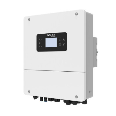 Гібридний інвертор SolaX Power 6кВт, X1-HYB-6.0-LV, 48 В, 6000 Вт (1 фаза, 2 МРРТ, LV)