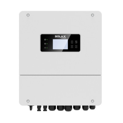 Гібридний інвертор SolaX Power 6кВт, X1-HYB-6.0-LV, 48 В, 6000 Вт (1 фаза, 2 МРРТ, LV)