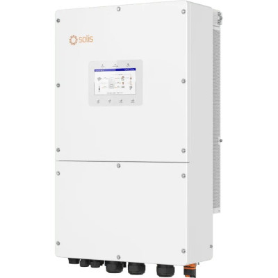 Гібридний інвертор Solis 50кВт, S6-EH3P50K-H (3 фази, 4 МРРТ, HV-високовольтний)