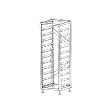 Стандартна стійка  (10 шт.) BOS-A-RACK-11 Deye
