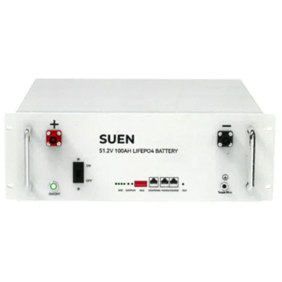 Акумулятор 5,12 кВт SUEN-51-100 LiFePO4, 51,2V/100AH, 5120W*h