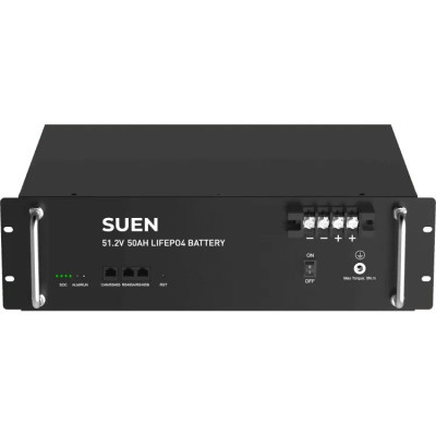 Акумулятор SUEN 51,2V/50AH 2,5кВт/г (2560W*h) LiFePO4 P5150ESA 1